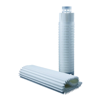 VBUNAF Positively Charged Nano Alumina Filter Media for endotoxin removal, showcasing its advanced filtration technology and high performance in water treatment applications.